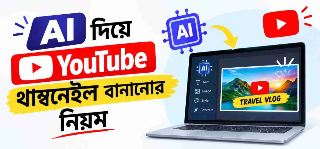 AI দিয়ে ইউটিউব থাম্বনেইল বানানোর নিয়ম