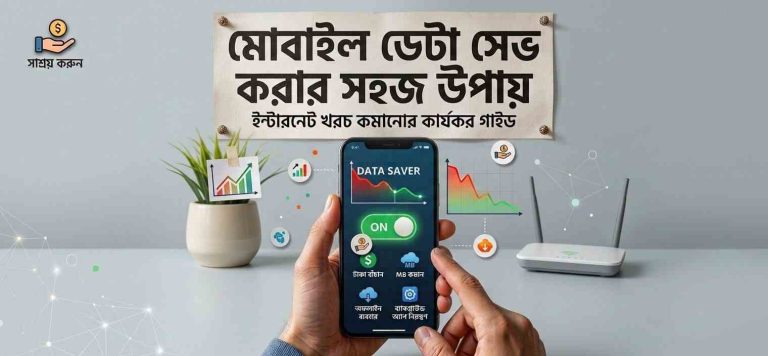 মোবাইল ডেটা সেভ করার সহজ উপায়