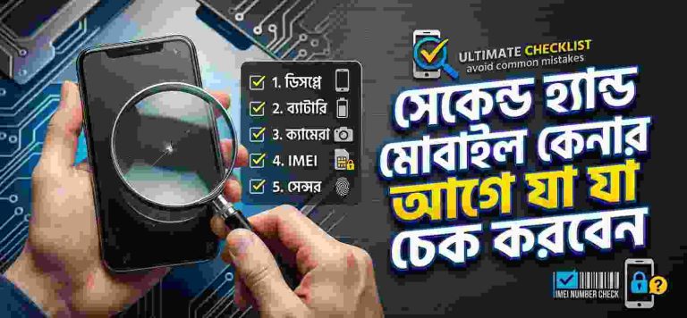 সেকেন্ড হ্যান্ড মোবাইল ফোন কেনার আগে যা যা চেক করবেন